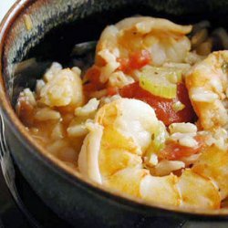 Brown Rice-Shrimp Jambalaya recipe