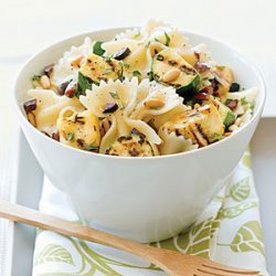 Grilled Yellow Squash and Zucchini Pasta Salad recipe