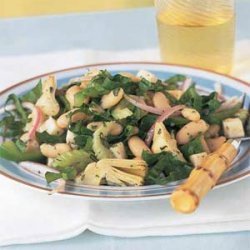 Italian White Bean-and-Artichoke Salad recipe