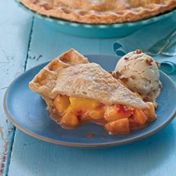 Brown Sugar-Cinnamon Peach Pie recipe