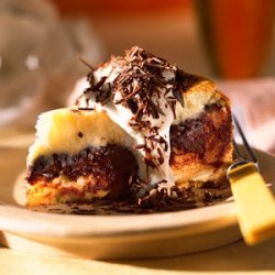 Warm Fudge-Filled Cheesecake recipe