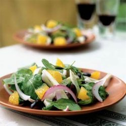 Orange, Arugula, and Kalamata Olive Salad recipe