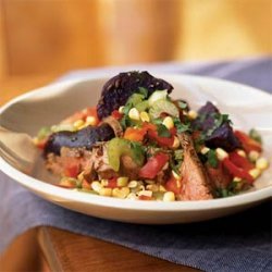 Chilean Beef and Purple Potato Salad recipe