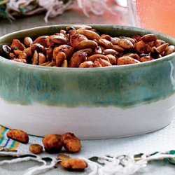 Spicy Roasted Chile Peanuts and Pepitas recipe