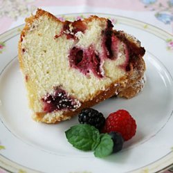 Bursting with Berries Bundt Cake recipe