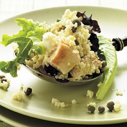 Feta-Chicken Couscous Salad with Basil recipe