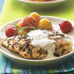 Grilled Chicken with Rustic Mustard Cream recipe