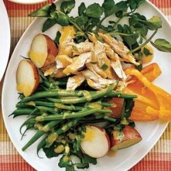 Chicken Salad With Green Beans and Potatoes recipe