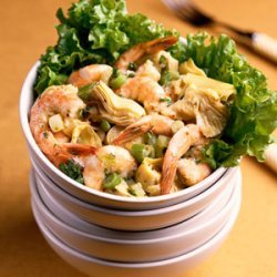 Marinated Shrimp and Artichokes recipe