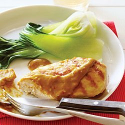 Grilled Chicken with Peanut Sauce recipe