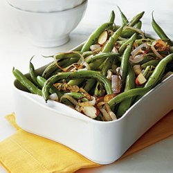 Green Beans with Toasted Almonds and Lemon recipe
