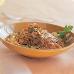 Chicken Fricassee with Orzo recipe