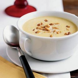Butternut Squash Soup with Toasted Walnuts recipe