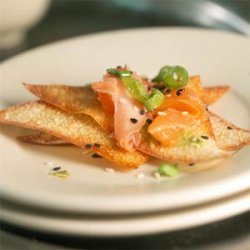 Salmon Carpaccio with Wasabi recipe