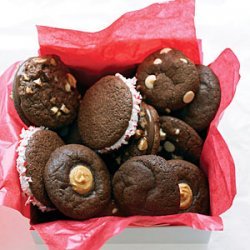 Chocolate Peanut Butter Thumbprint Cookies recipe