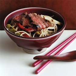 Thai-Style Beef with Noodles recipe