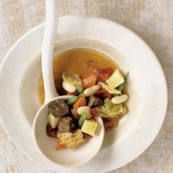 Chunky Beef and Vegetable Soup recipe