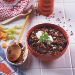 Ding Dong Eight-Alarm Chili recipe