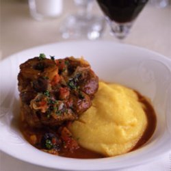 Osso Buco with Tomatoes, Olives, and Gremolata recipe
