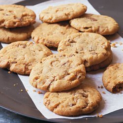 Peanut-Butter-Toffee Chunk Cookies recipe