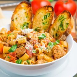 Italian Pasta-Bean Stew recipe
