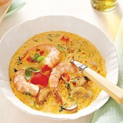 Spicy Coconut Shrimp Soup recipe