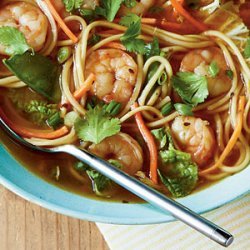 Spicy Shrimp Noodle Bowl recipe