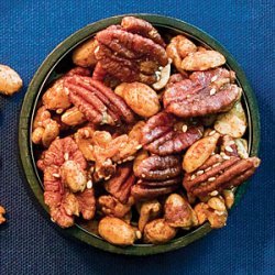 Spicy Sesame-Nut Mix recipe