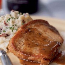 Honey and Spice-Glazed Pork Chops recipe