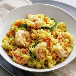 Curried Rice with Shrimp recipe