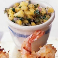 Coconut Shrimp with Pineapple Salsa recipe