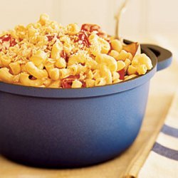 Stove-Top Macaroni and Cheese with Roasted Tomatoes recipe