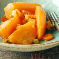 Sweet Potato and Carrot Tzimmes recipe