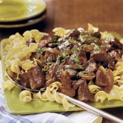 Beef With Red Wine Sauce recipe