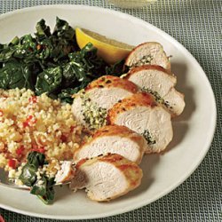 Herb and Goat Cheese-Stuffed Chicken Breasts recipe