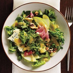 Fall Salad with Apples, Walnuts, and Stilton recipe