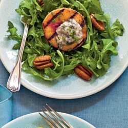 Summer Grilled Peach Salad recipe