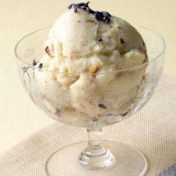 Lavender and Toasted Almond Ice Cream with Warm Figs recipe