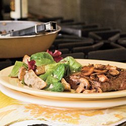 Steak Balsamico With Mushrooms recipe