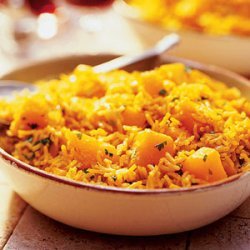 Curried Squash and Basmati Rice recipe