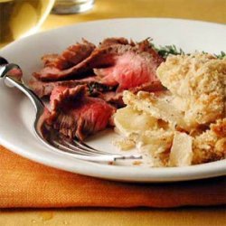 Spiced Beef with Onion and Allspice Gratin recipe