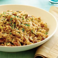 Nutted Brown Rice Pilaf recipe