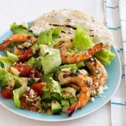Chopped Taco Salad With Shrimp recipe