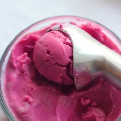 Raspberry Frozen Yogurt recipe