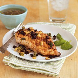 Lemon Chicken with Currants and Pine Nuts recipe
