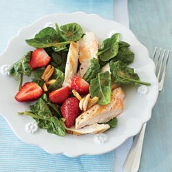 Grilled Chicken-and-Strawberry Salad recipe