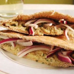 Herbed White-Bean Spread Open-Faced Sandwiches recipe