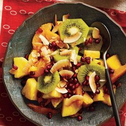 Pineapple and Orange Salad with Toasted Coconut from Cooking Light recipe