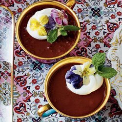 Chocolate-Espresso Pots de Crème recipe
