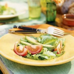 Avocado, Tomato, and Romaine Salad recipe